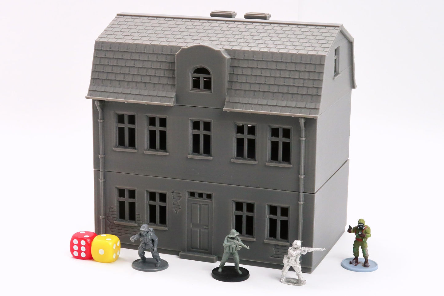 Wargaming Terrain WWII Polish Village House 2 Various Scales Historical Wargaming (US tariffs are pre-paid by us)