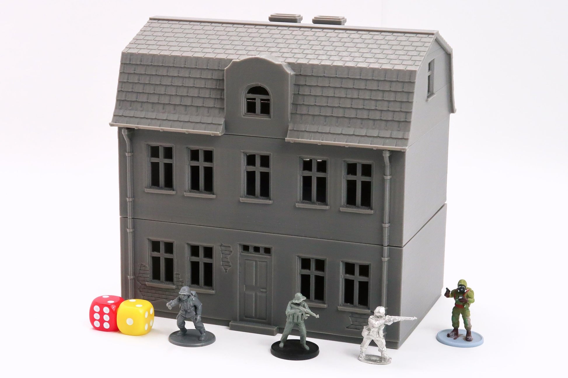 Wargaming Terrain WWII Polish Village House 2 Various Scales Historical Wargaming (US tariffs are pre-paid by us)