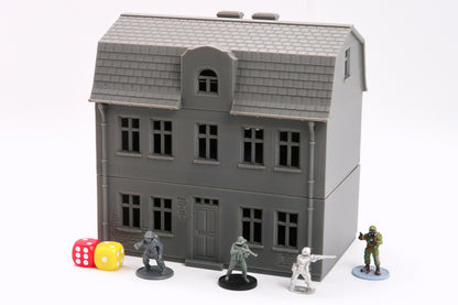 Wargaming Terrain WWII Polish Village House 2 Various Scales Historical Wargaming (US tariffs are pre-paid by us)