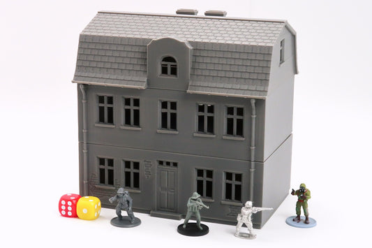 Wargaming Terrain WWII Polish Village House 2 Various Scales Historical Wargaming (US tariffs are pre-paid by us)