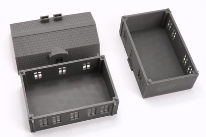 Wargaming Terrain WWII Polish Village House 2 Various Scales Historical Wargaming (US tariffs are pre-paid by us)
