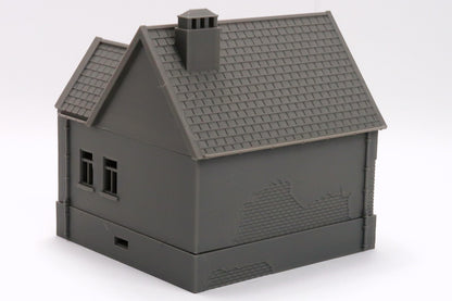 Wargaming Terrain WWII Polish Village House 3 Various Scales Historical Wargaming (US tariffs are pre-paid by us)