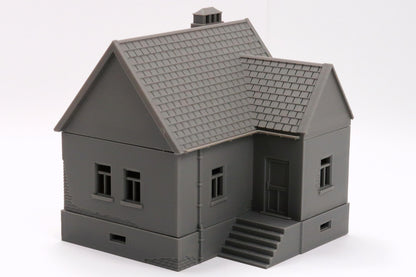 Wargaming Terrain WWII Polish Village House 3 Various Scales Historical Wargaming (US tariffs are pre-paid by us)