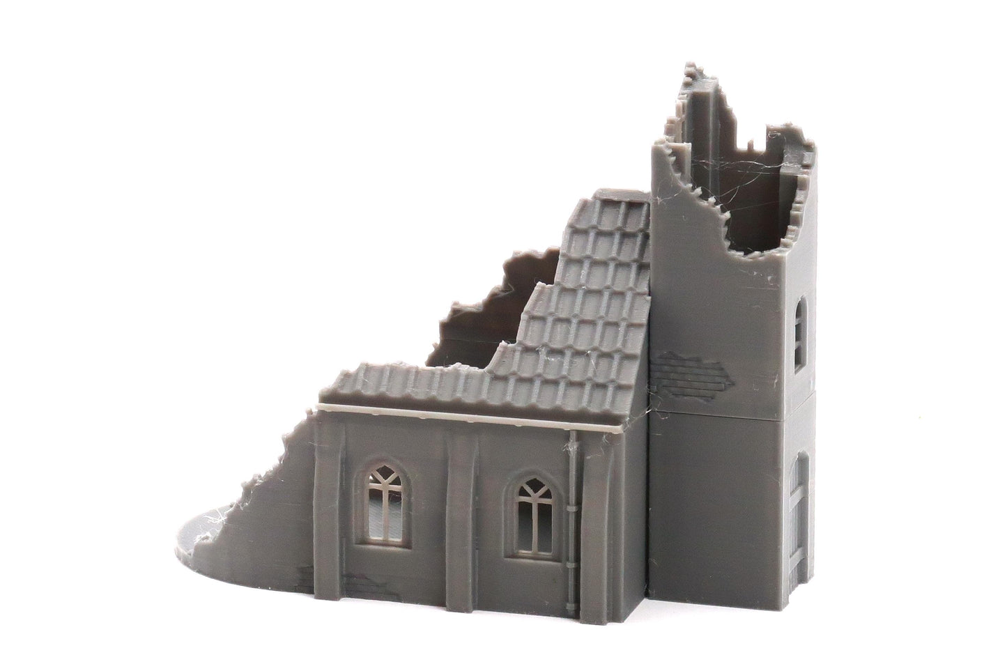 Wargaming Terrain WWII Polish Village Rural Chapel (set of 2 buildings) Various Scales Historical Wargaming (US tariffs are pre-paid by us)