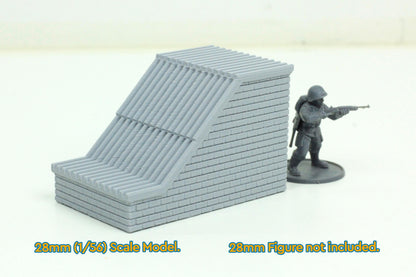 Wargaming Terrain Root Cellar Entrance (set of 3) Various Scales Historical Wargaming (US tariffs are pre-paid by us)
