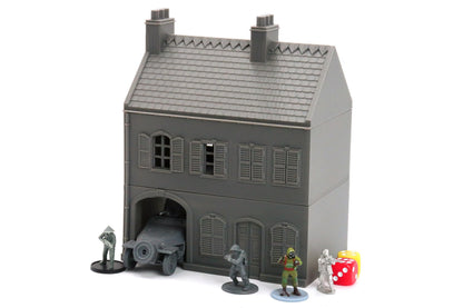 Wargaming Terrain WWII Sainte Mere Eglise French House 1 Various Scales Historical Wargaming (US tariffs are pre-paid by us)