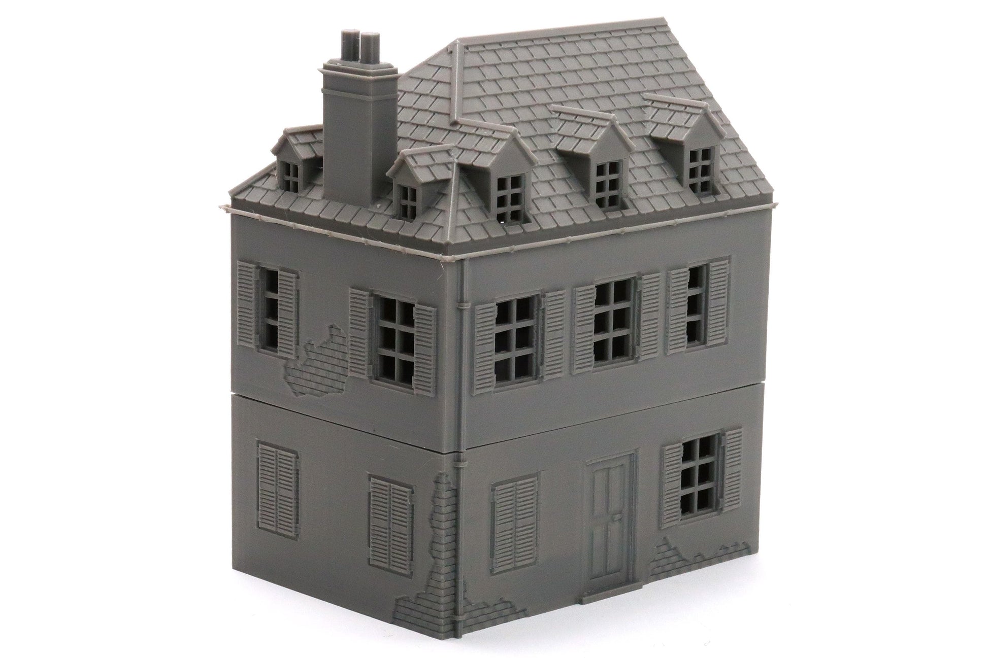 Wargaming Terrain WWII Sainte Mere Eglise French House 2 Various Scales Historical Wargaming (US tariffs are pre-paid by us)
