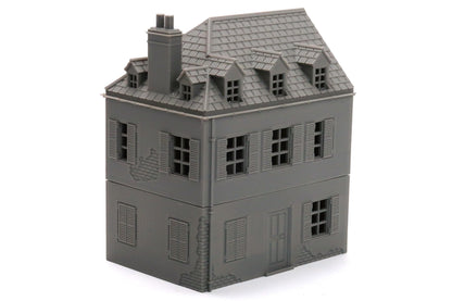 Wargaming Terrain WWII Sainte Mere Eglise French House 2 Various Scales Historical Wargaming (US tariffs are pre-paid by us)