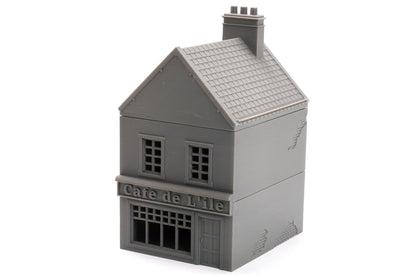 Wargaming Terrain WWII Sainte Mere Eglise French House 3 Various Scales Historical Wargaming (US tariffs are pre-paid by us)