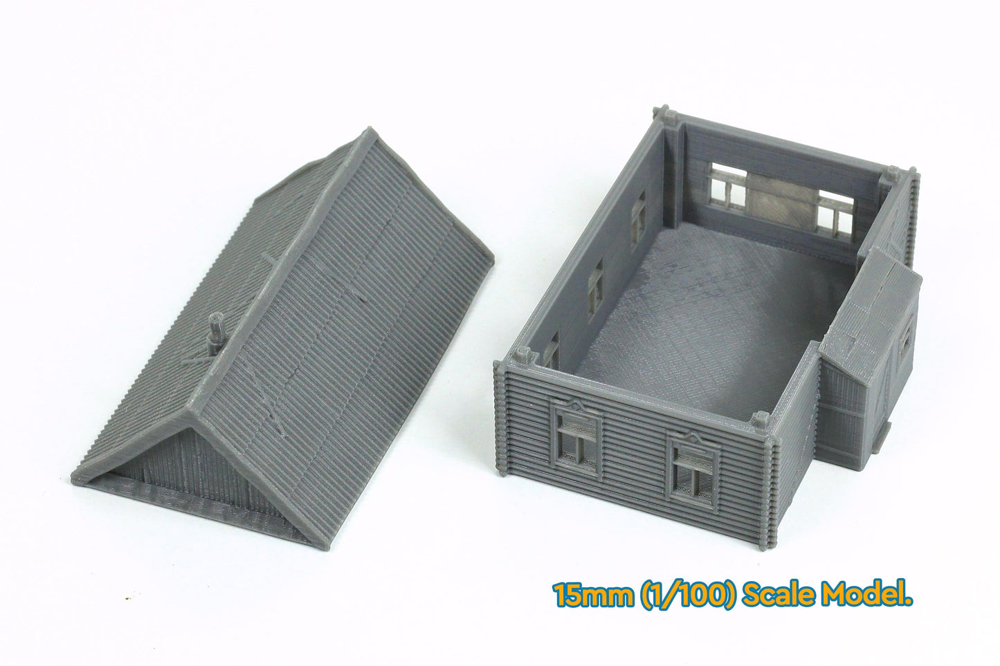 Wargaming Terrain WWII Soviet Izba Eastern European House Various Scales Historical Wargaming (US tariffs are pre-paid by us)