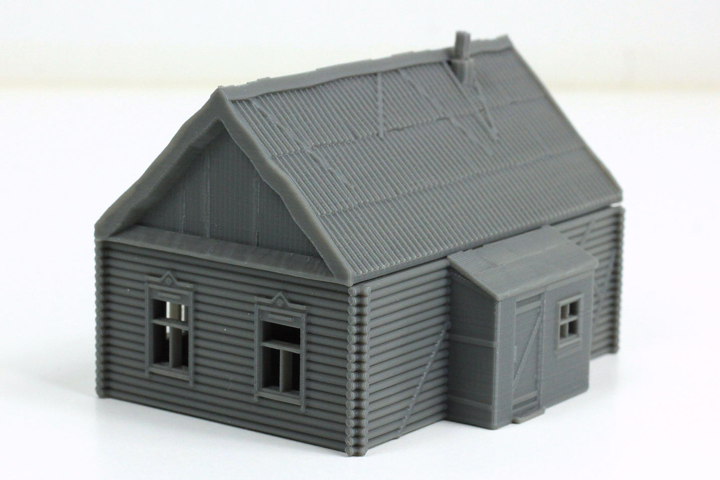 Wargaming Terrain WWII Soviet Izba Eastern European House Various Scales Historical Wargaming (US tariffs are pre-paid by us)
