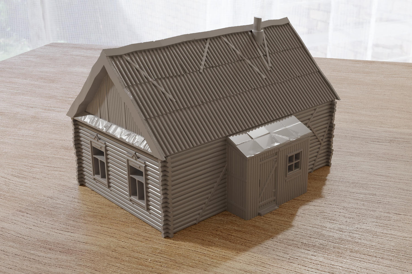 Wargaming Terrain WWII Soviet Izba Eastern European House Various Scales Historical Wargaming (US tariffs are pre-paid by us)