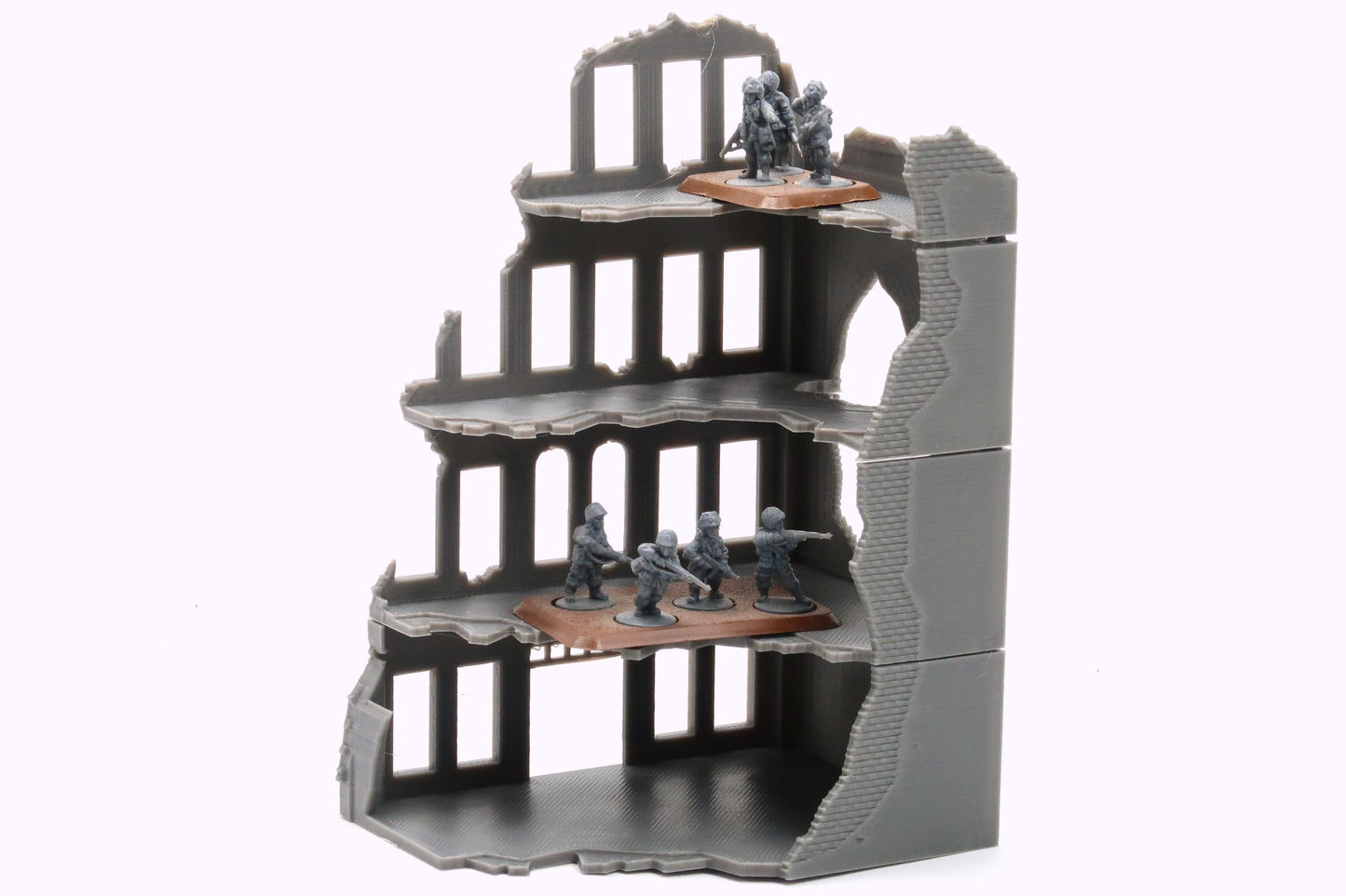 Wargaming Terrain WWII Stalingrad Ruined House 3 Various Scales Historical Wargaming (US tariffs are pre-paid by us)