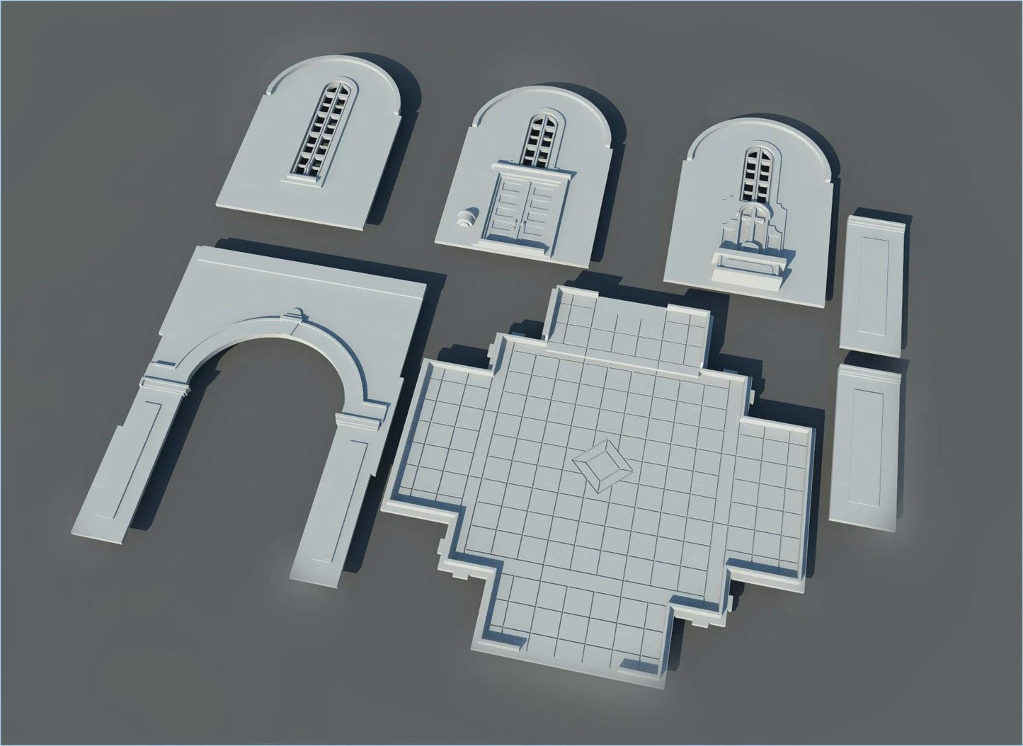 Wargaming Terrain Baroque Chapel Various Scales Historical Wargaming (US tariffs are pre-paid by us)