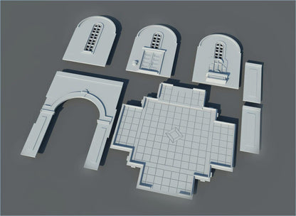 Wargaming Terrain Baroque Chapel Various Scales Historical Wargaming (US tariffs are pre-paid by us)