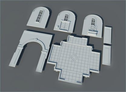 Wargaming Terrain Baroque Chapel Various Scales Historical Wargaming (US tariffs are pre-paid by us)