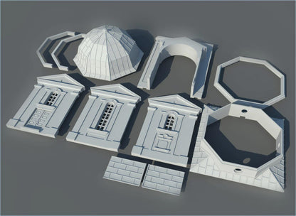Wargaming Terrain Baroque Chapel Various Scales Historical Wargaming (US tariffs are pre-paid by us)