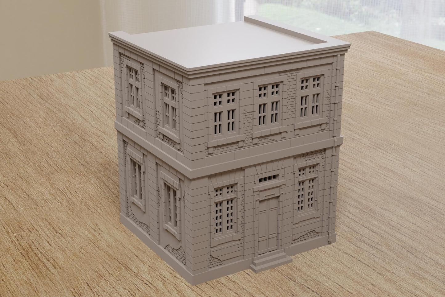 Wargaming Terrain WWII Normandy Bank Building (1 model) Various Scales Historical Wargaming (US tariffs are pre-paid by us)
