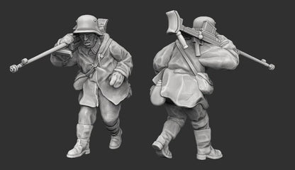 WWII Finnish Anti Tank Boys Rifle Team (2 models) Various Scales