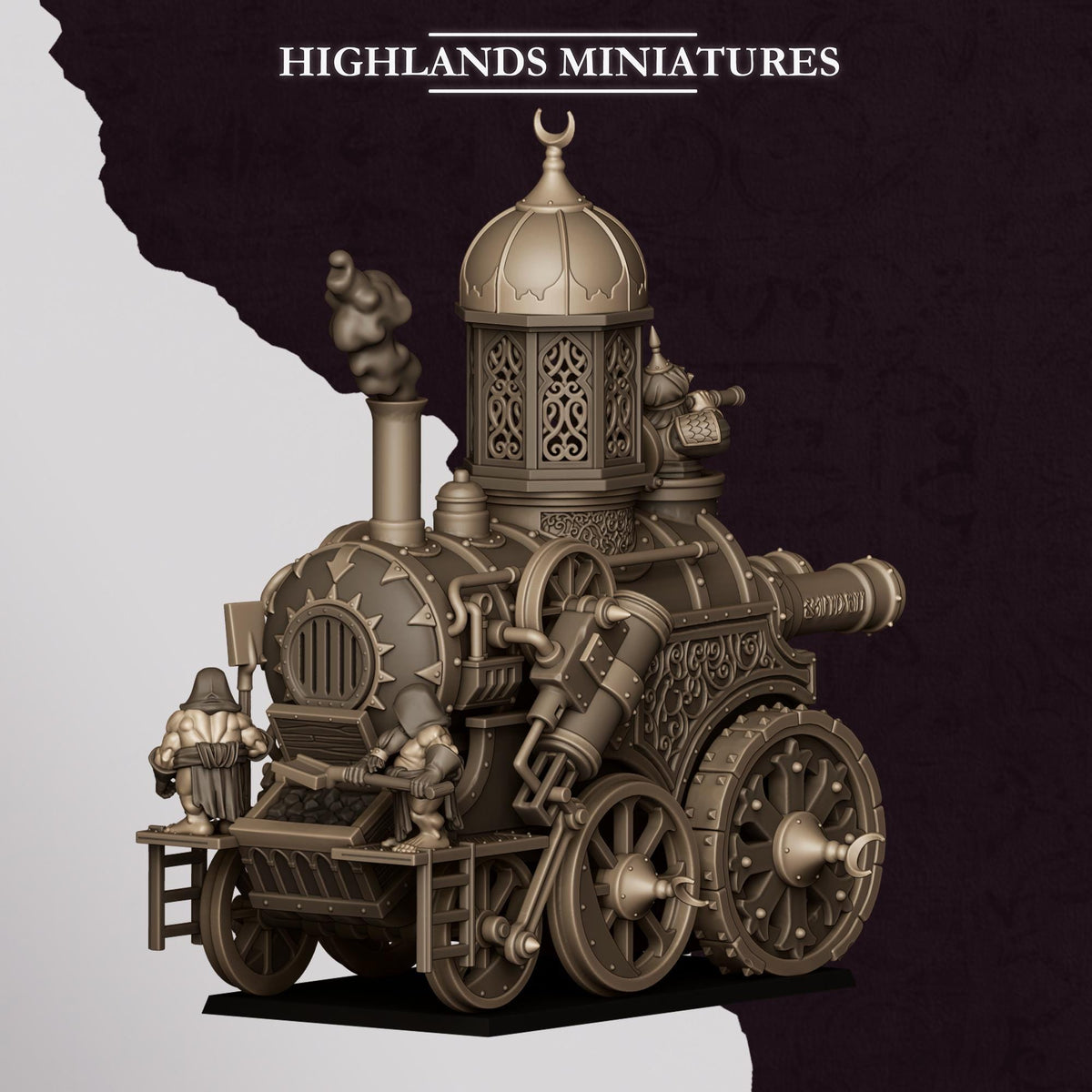 Marduk Iron Engine Tank Highland Miniatures War Machine Various Scales