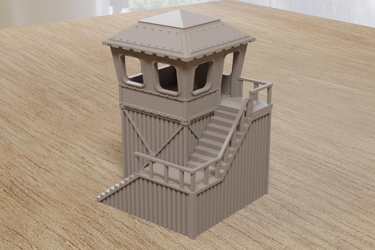 Wargaming Terrain Modern NATO Watch Tower Various Scales Historical Wargaming