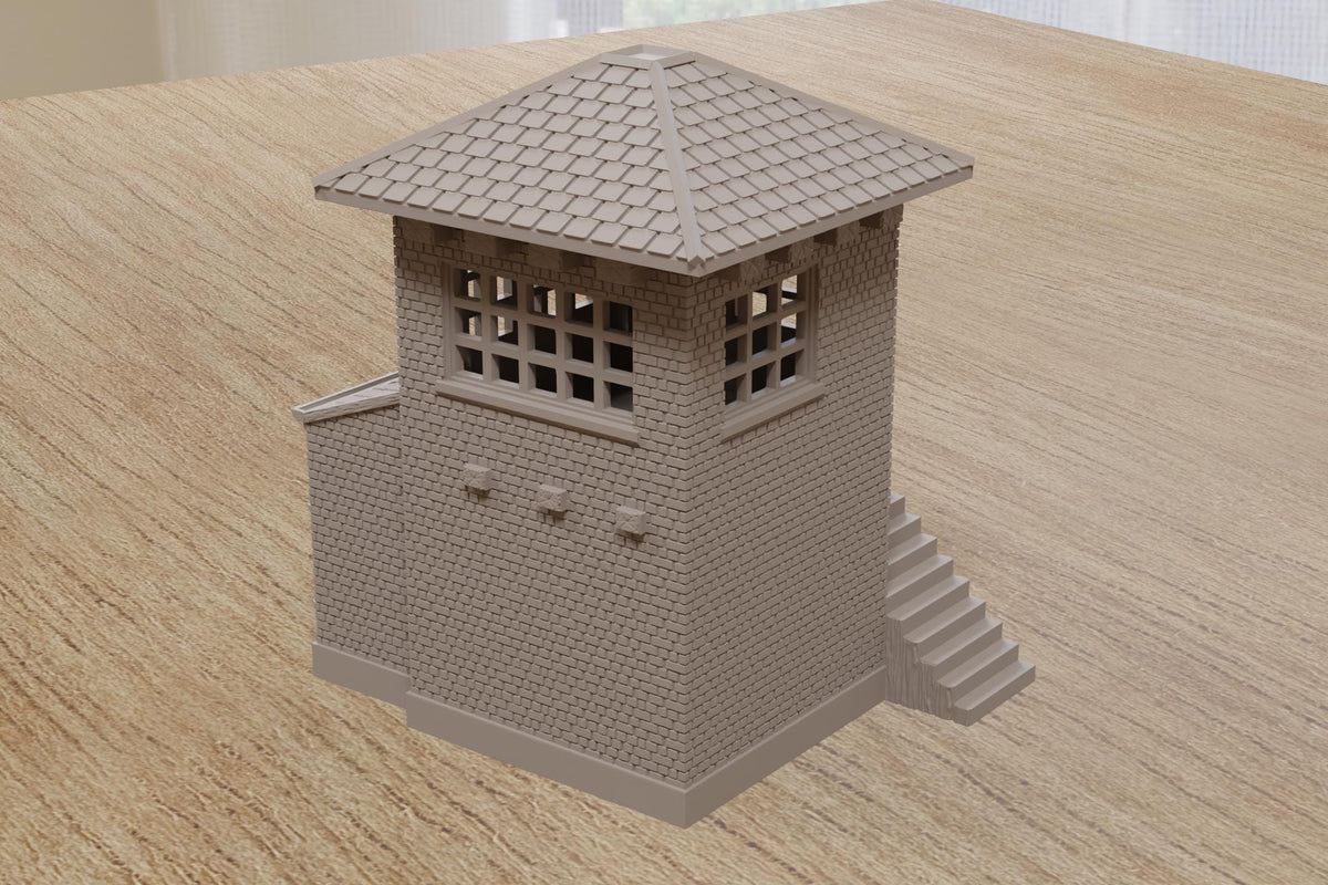 Wargaming Terrain WWII Normandy Watch Tower Various Scales Historical Wargaming