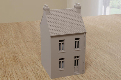 Wargaming Terrain WWII Dunkirk Row House 2 Various Scales Historical Wargaming