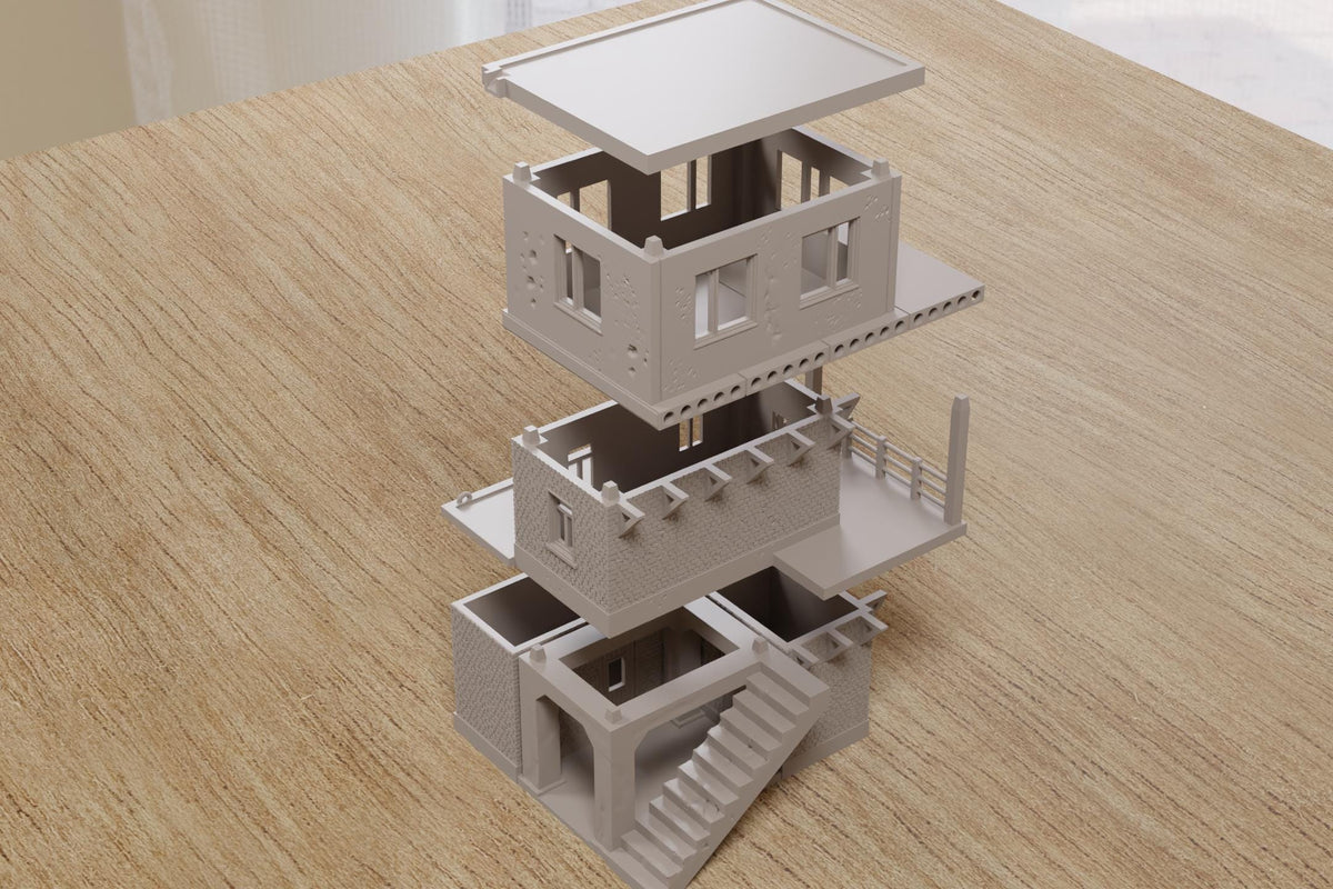 Wargaming Terrain Modern Soviet Watch Tower Various Scales Historical Wargaming