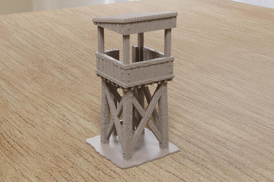 Wargaming Terrain WWII Wooden Field Watch Tower Various Scales Historical Wargaming