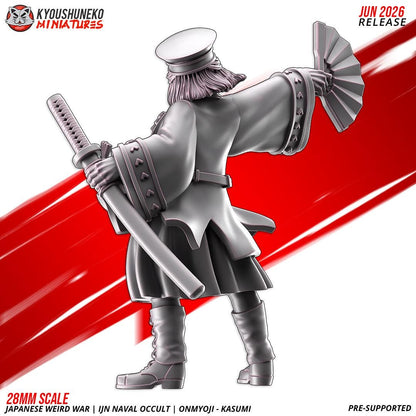 Weird War Naval Occult Officer Kasumi (1 models) Various Scales SF Wargaming