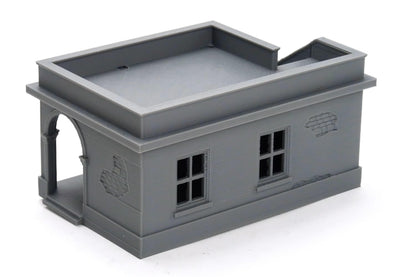 Wargaming Terrain WWII Tobruk Urban Building SST1 Various Scales Historical Wargaming