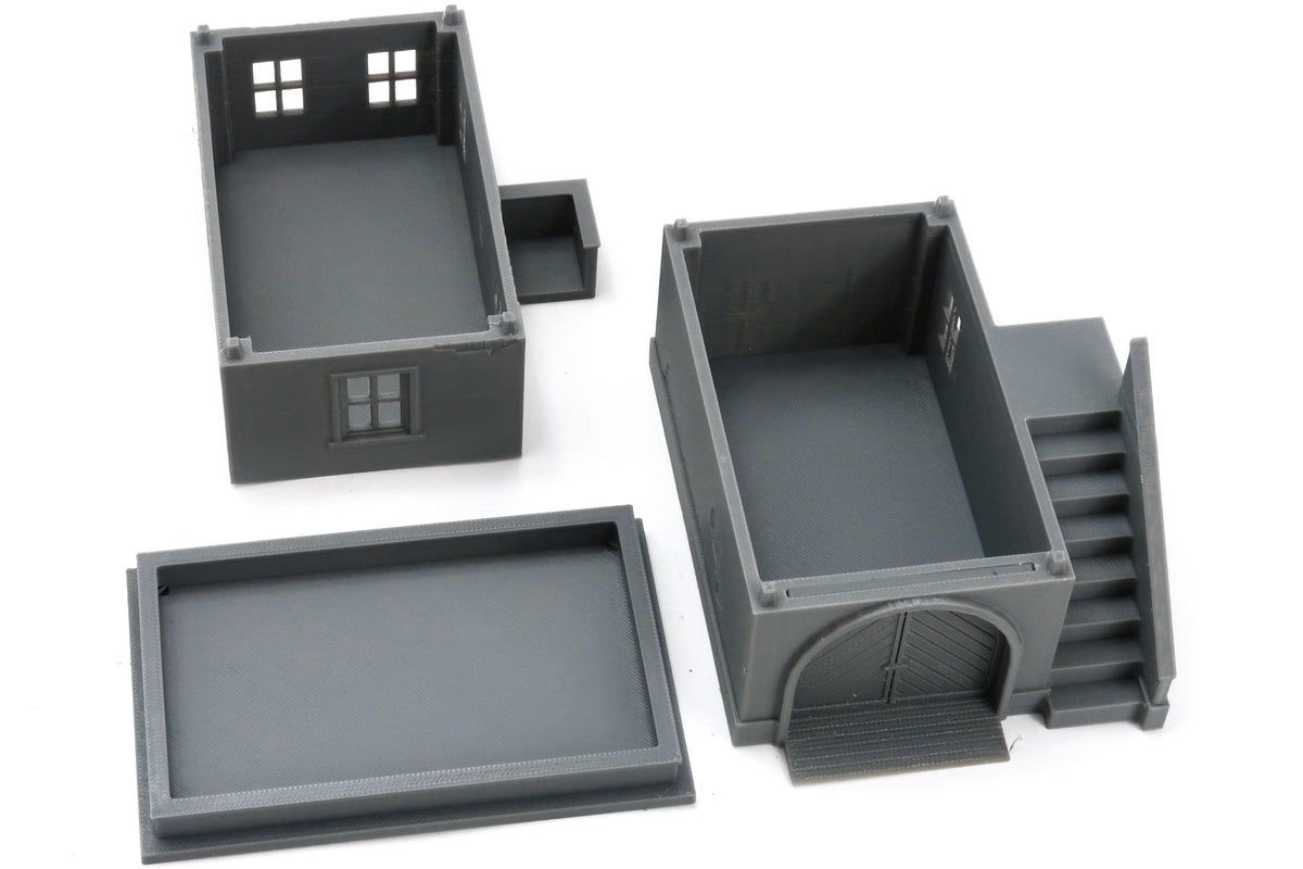 Wargaming Terrain WWII Tobruk Workshop and Residence Various Scales Historical Wargaming