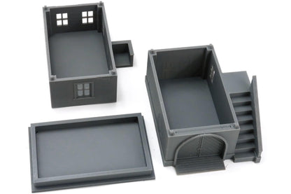 Wargaming Terrain WWII Tobruk Workshop and Residence Various Scales Historical Wargaming