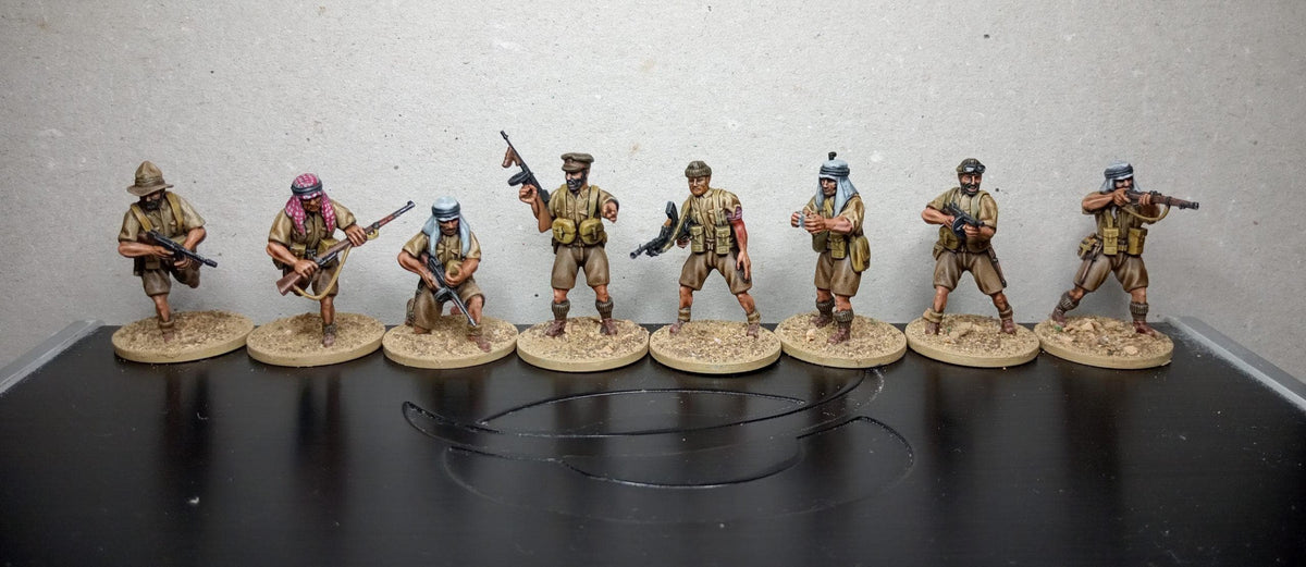 WWII British SAS LRDG Squad (10 models) Various Scales Historical Wargaming