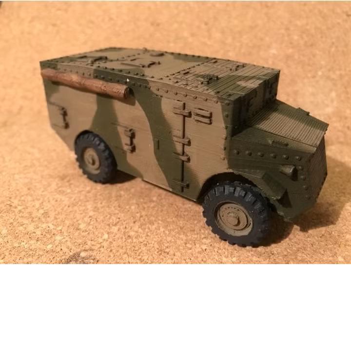 WWII British Guy Lizard Armoured Command Vehicle Various Scales Historical Wargaming