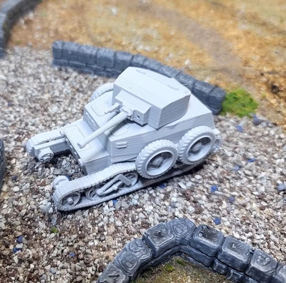 WWII New Zealand Schofield Tank Various Scales Historical Wargaming