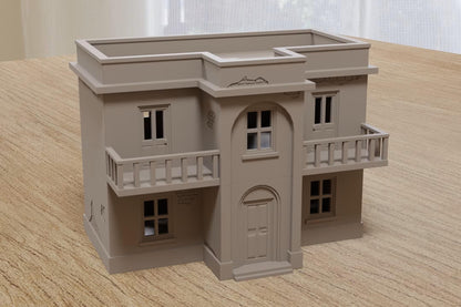 Wargaming Terrain WWII Tobruk Hotel and HQ Various Scales Historical Wargaming
