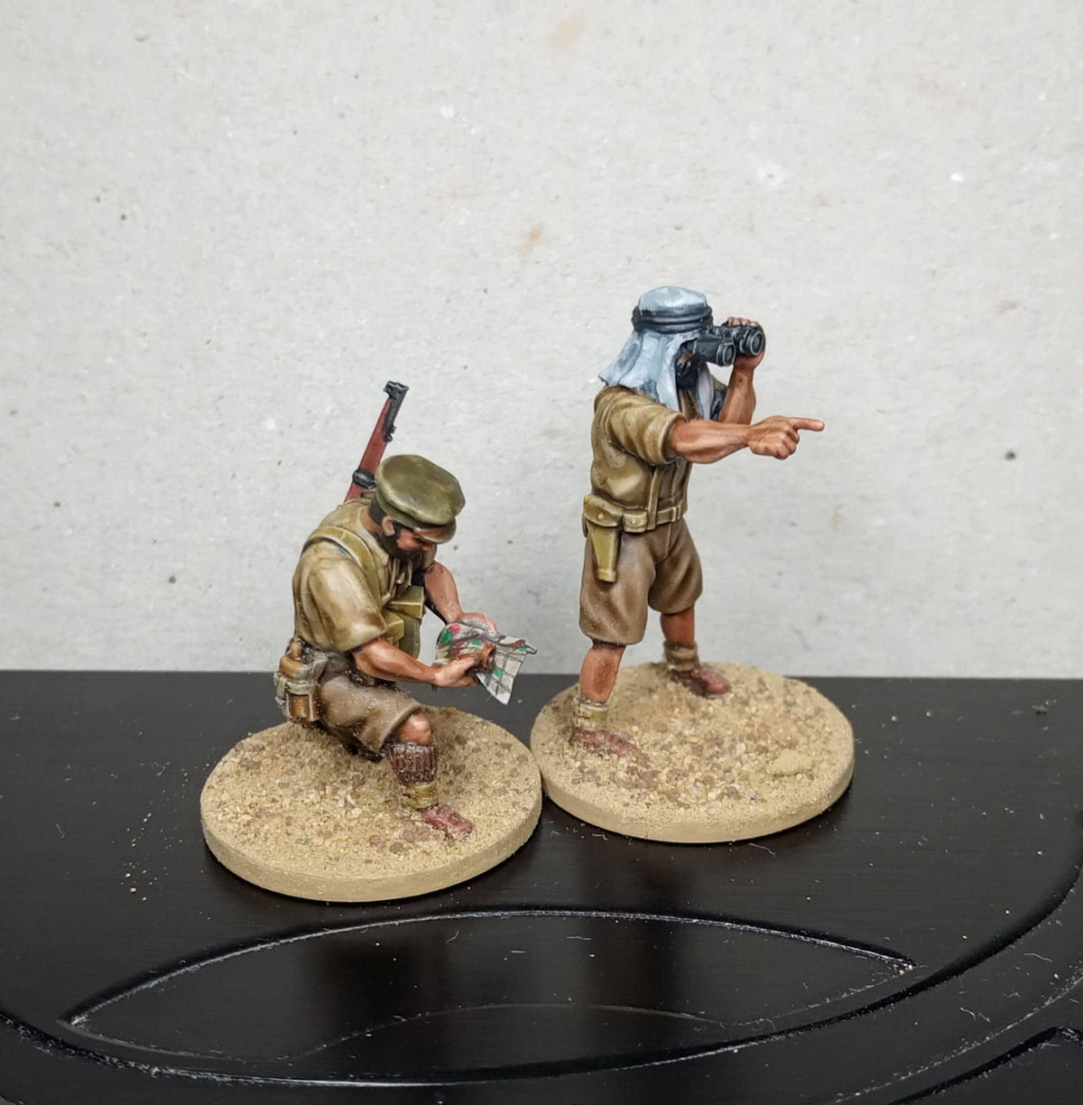 WWII British SAS LRDG Officer Set (2 models) Various Scales