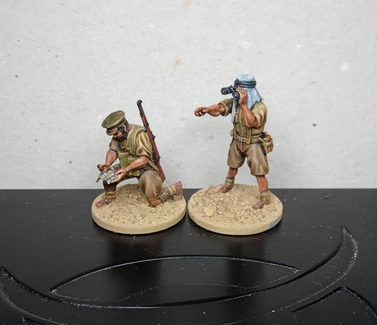 WWII British SAS LRDG Officer Set (2 models) Various Scales