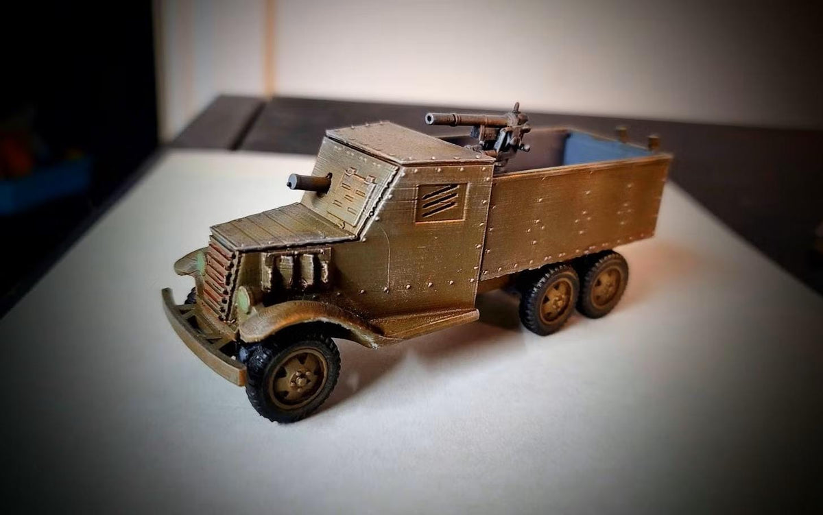 WWII Norwegian Pansarbil 22 Armoured Transport Various Scales Historical Wargaming