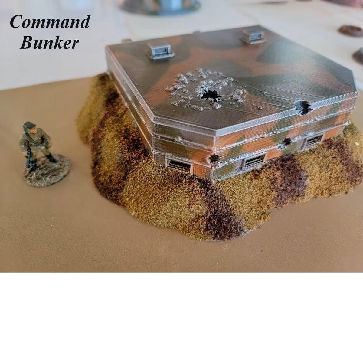 Wargaming Terrain WWII Soviet Fort Maxim Gorky Bunker Set Various Scales Historical Wargaming
